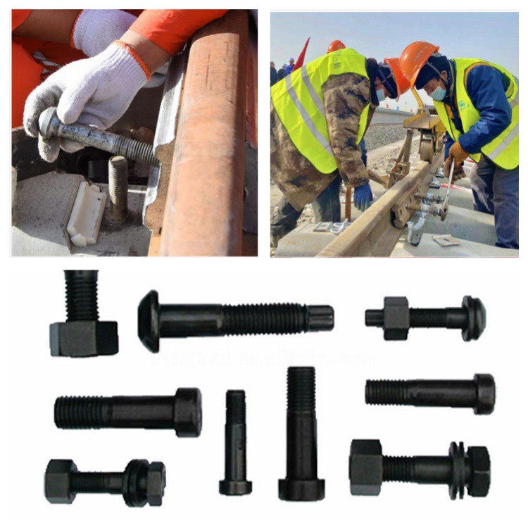 Railway Oval Neck Fish Bolt Railway Oval Neck Fish Bolt