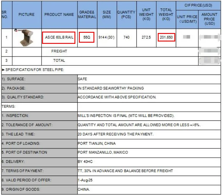 201t asce60 rail 201t asce60 rail