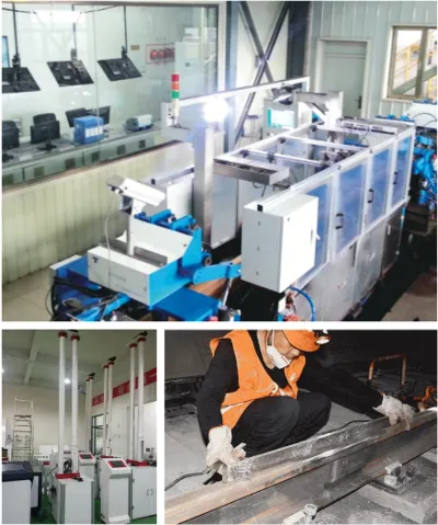 steel rail Testing steel rail Testing