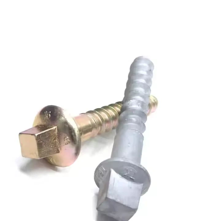 Screw Spike Railway Steel Rail factory