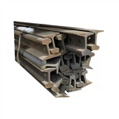 Rail tal-binarji tal-azzar tal-ferrovija 8kg 12m tul