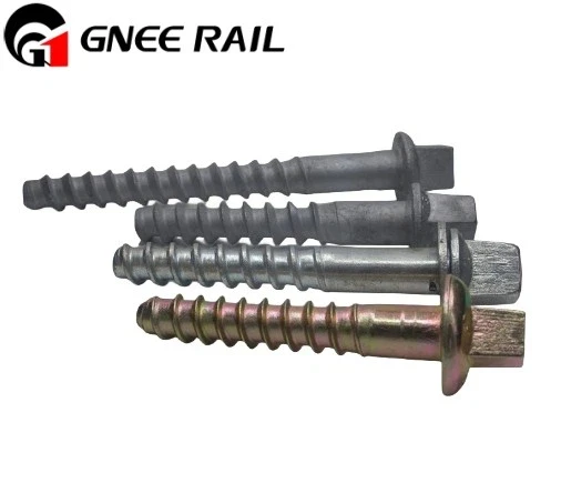 Ss32 Railway Track Sleeper Screw Spike Ss32 Railway Track Sleeper Screw Spike